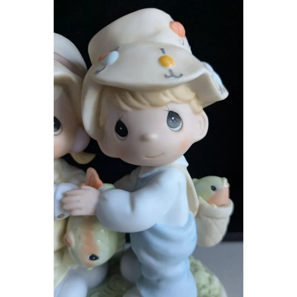 Precious Moments Figurine O-Fish-Aly Friends For A Lifetime By Enesco - Picture 5 of 12